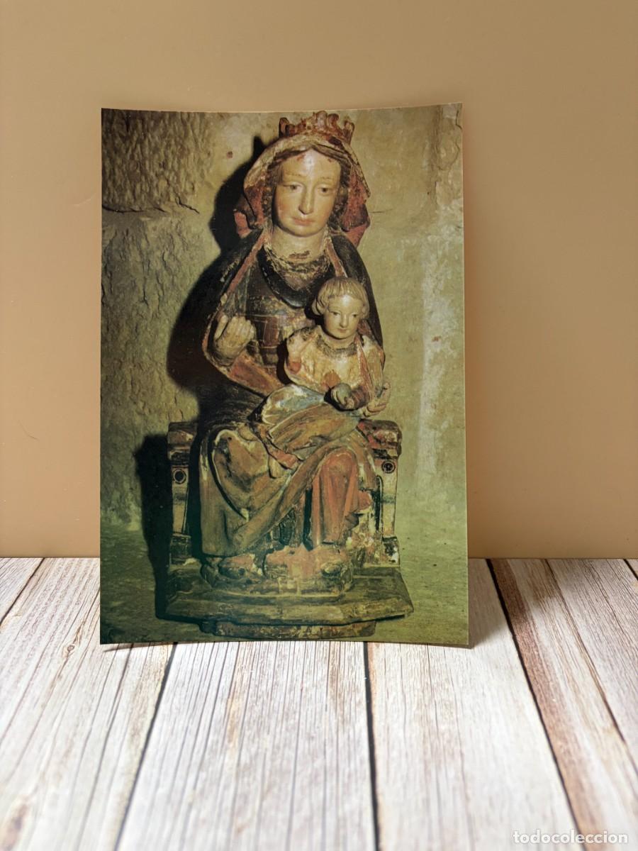 Postales: TARJETA POSTAL. PALENCIA. BECERRIL DE CAMPOS. VIRGEN DEL SIGLO XIII. MUSEO DE SANTA MAR&Iacute;A