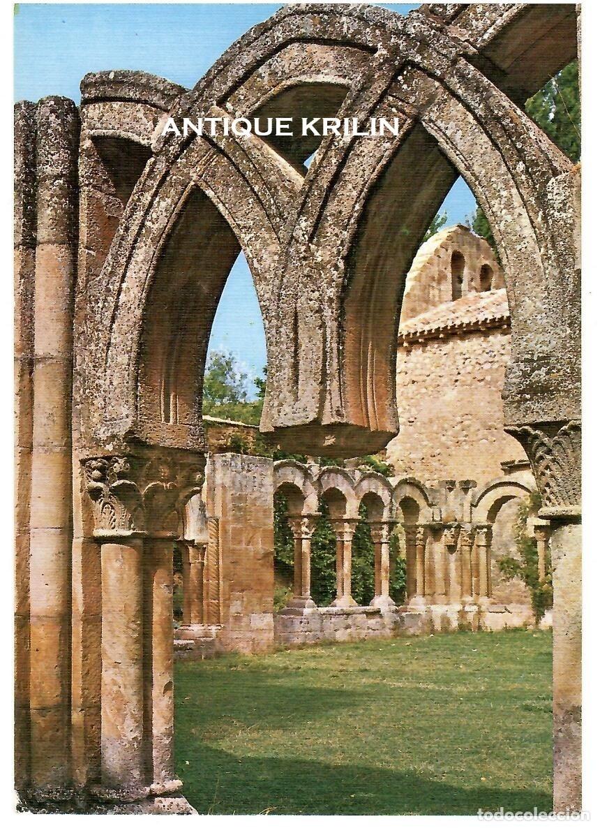 Postales: SORIA / SAN JUAN DE DUESO N&ordm; 35 DETALLE CLAUSTRO / EDICIONES SICILIA / SIN FRANQUEAR