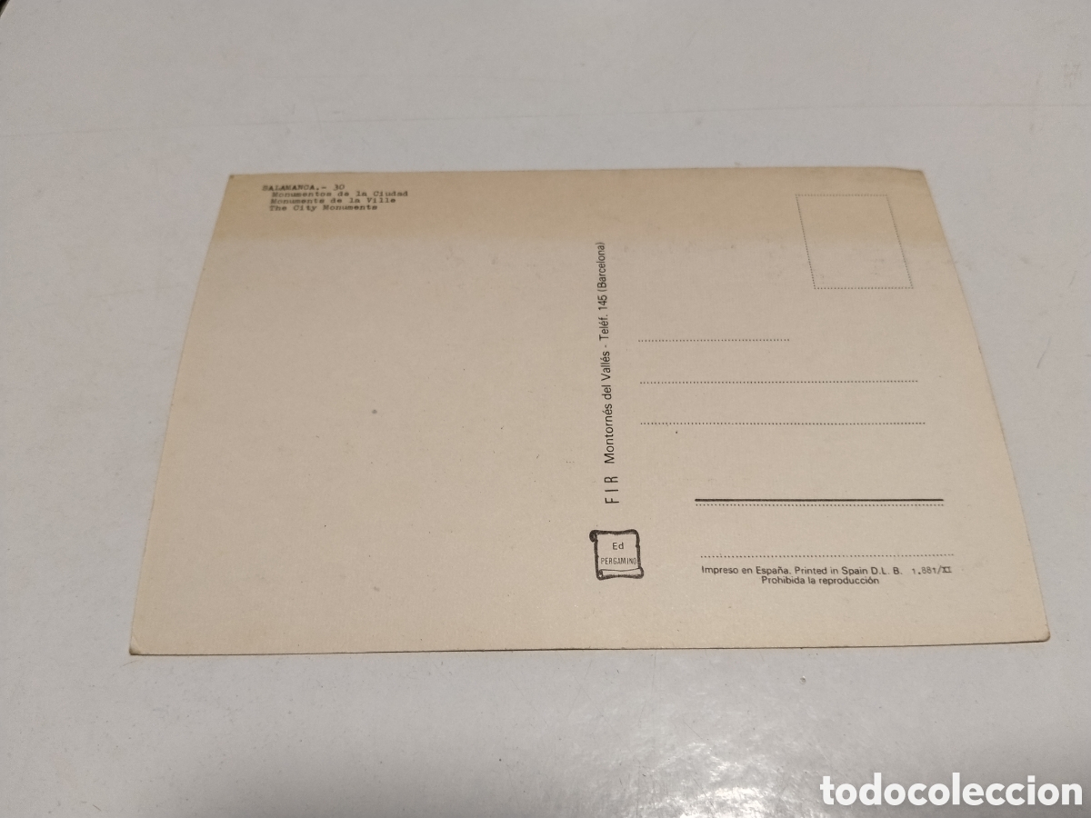 Postales: Postal Salamanca ......... - Foto 2