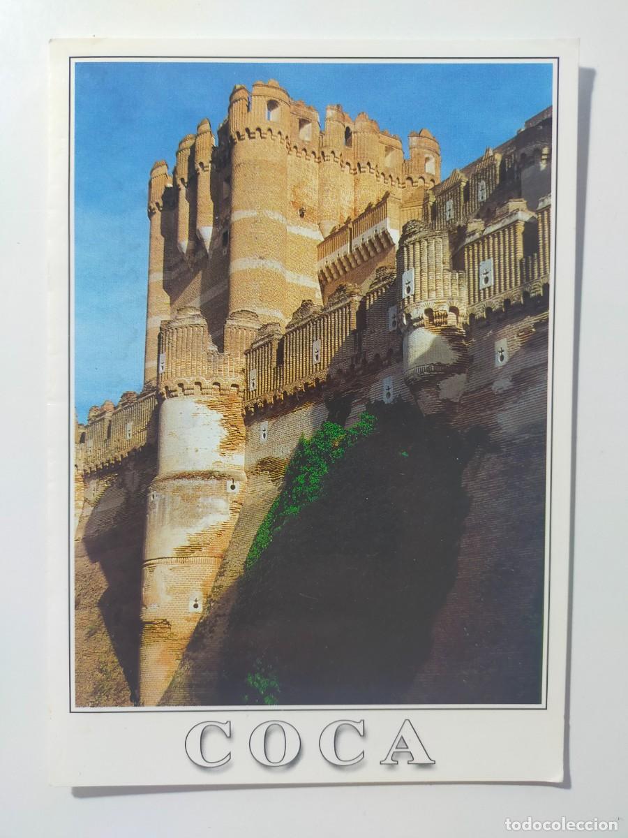 Cartes Postales: Postal COCA (SEGOVIA): Castillo Mudejar Siglo XV - Edic. M. Royuela - Arevalo