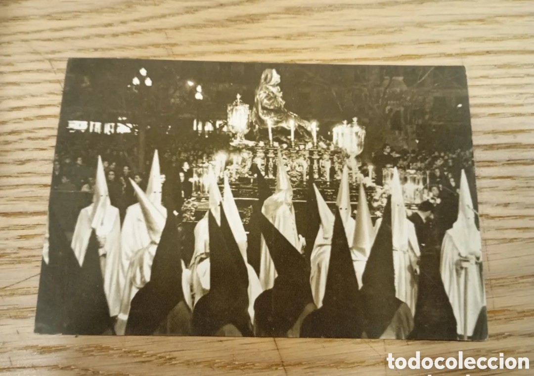 Postales: VALLADOLID - SEMANA SANTA - PROCESI&Oacute;N DEL ENCUENTRO - HUECOGRABADO FOURNIER