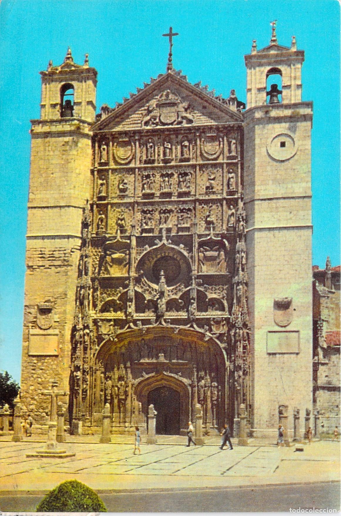 Postales: Postal de la Iglesia de San Pablo en Valladolid