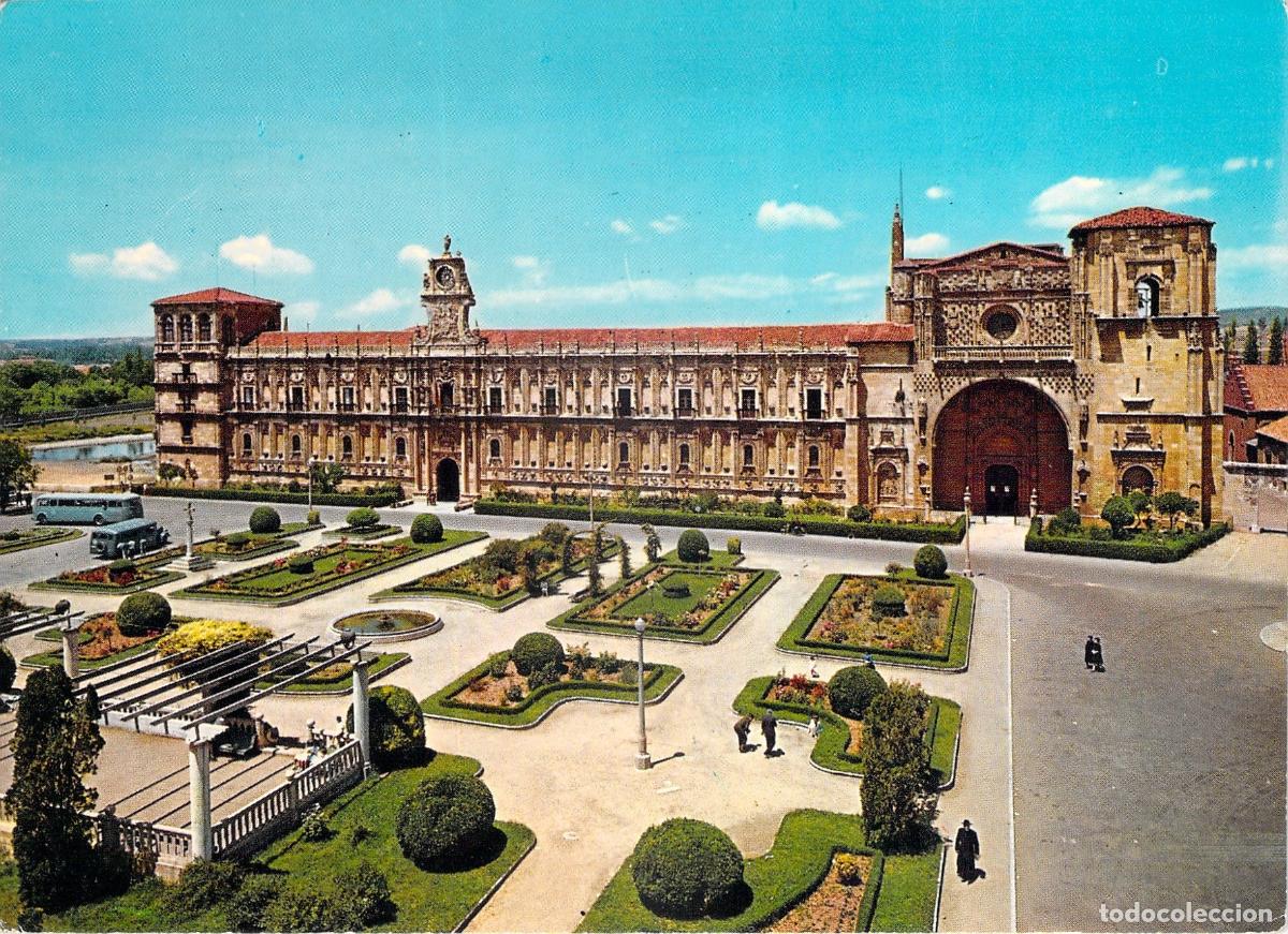 Postales: Postal del Hostal de San Marcos en Le&oacute;n, Ediciones Arribas