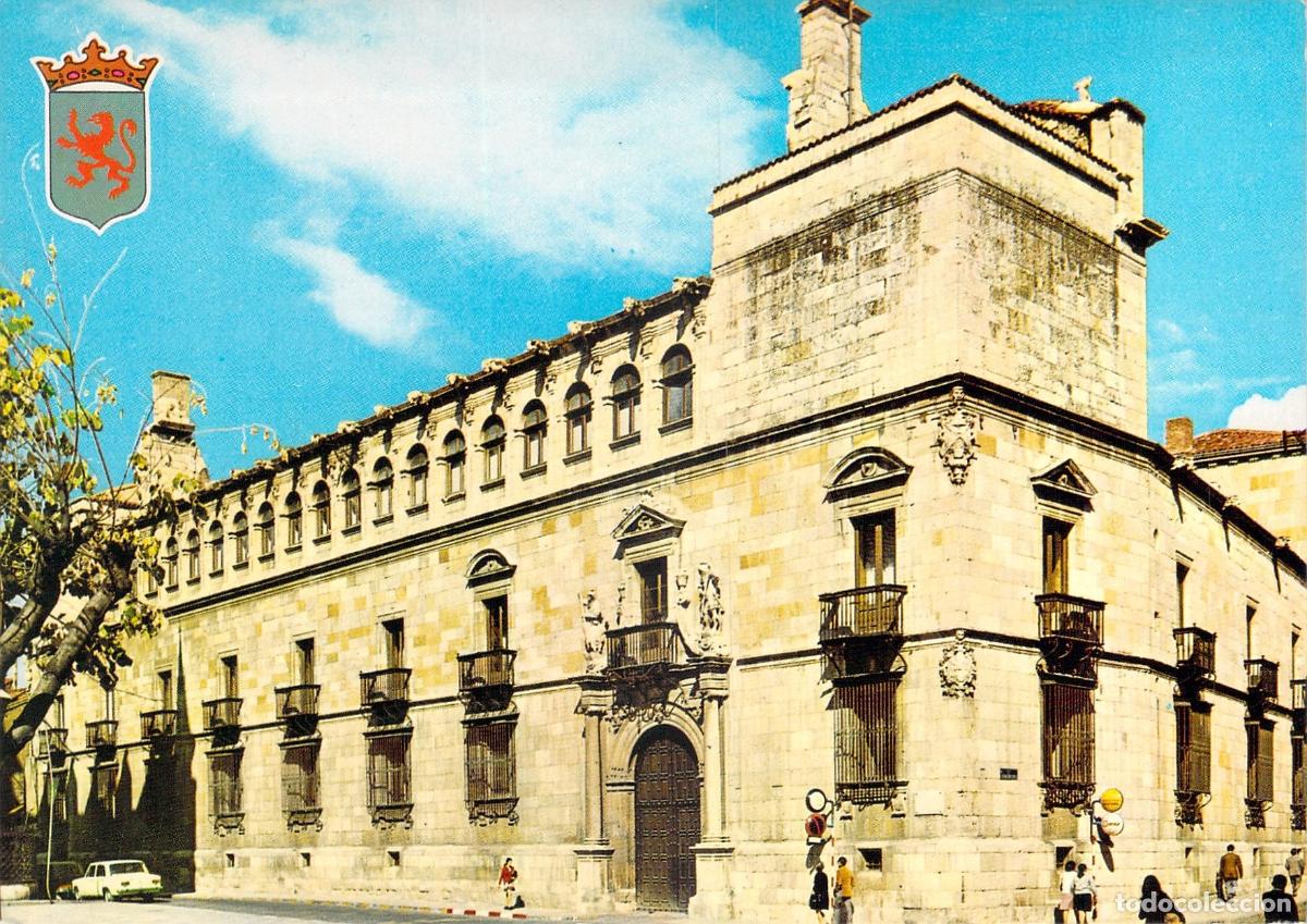 Postales: Postal de Le&oacute;n - Palacio de los Guzmanes - Diputaci&oacute;n Provincial