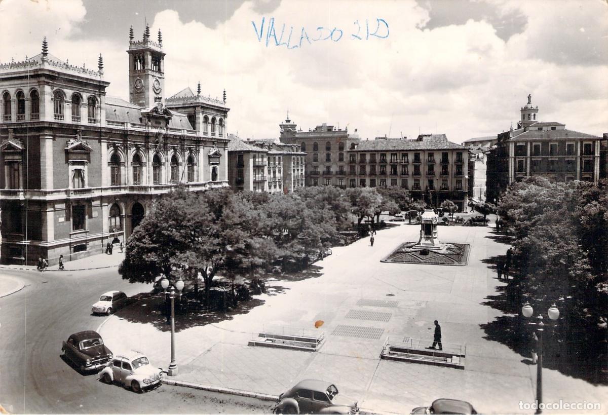 Postkarten: Postal de la Plaza Mayor y Ayuntamiento de Valladolid