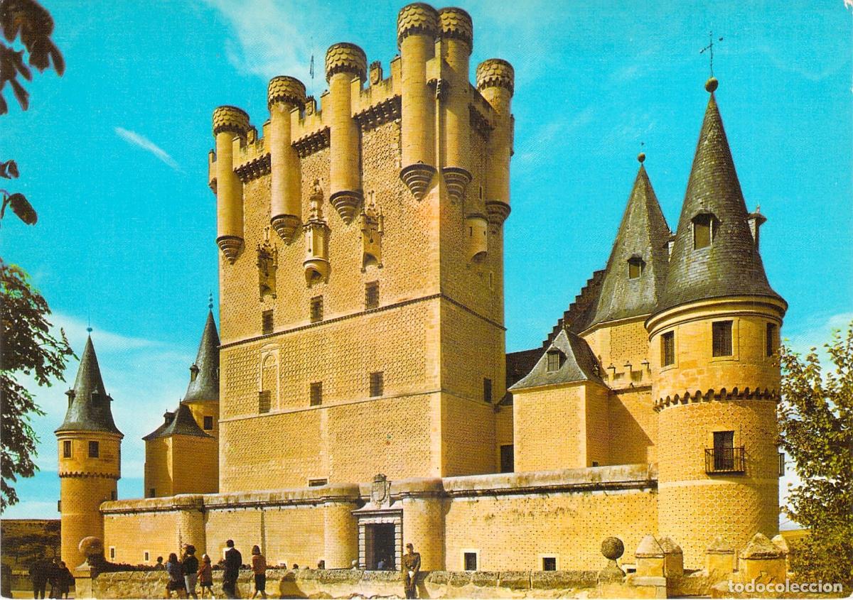 Postales: Postal de El Alc&aacute;zar de Segovia, Castillo Hist&oacute;rico