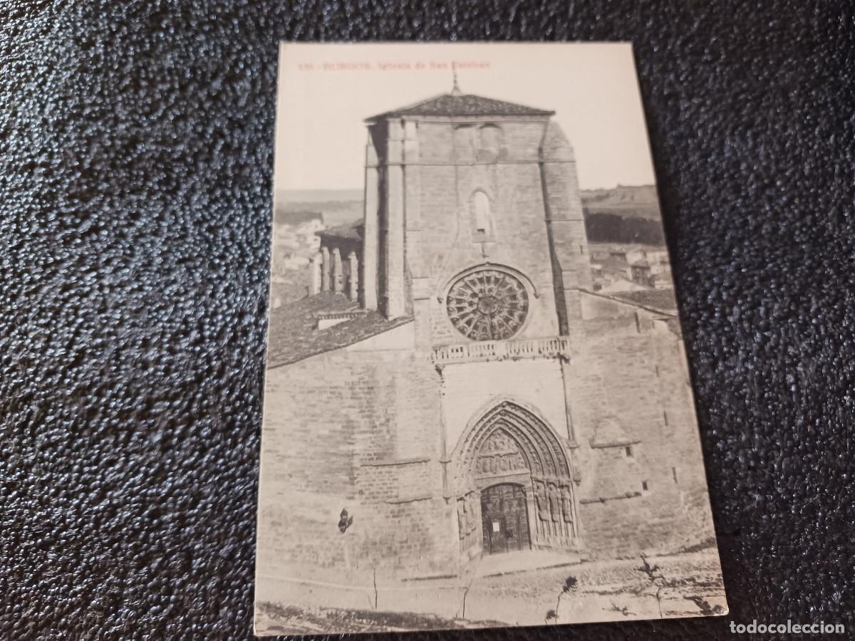 Postales: 139 burgos - iglesia de san esteban, - ed. almirall, joyas espa&ntilde;a, fototipia