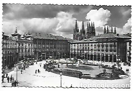 Postales: PLAZA JOSE ANTONIO - PLACE JOSE ANTONIO.- BURGOS