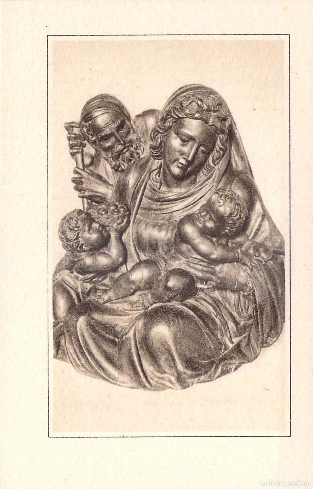 Postales: Postal de Valladolid, La Sagrada Familia, Museo Nacional de Escultura