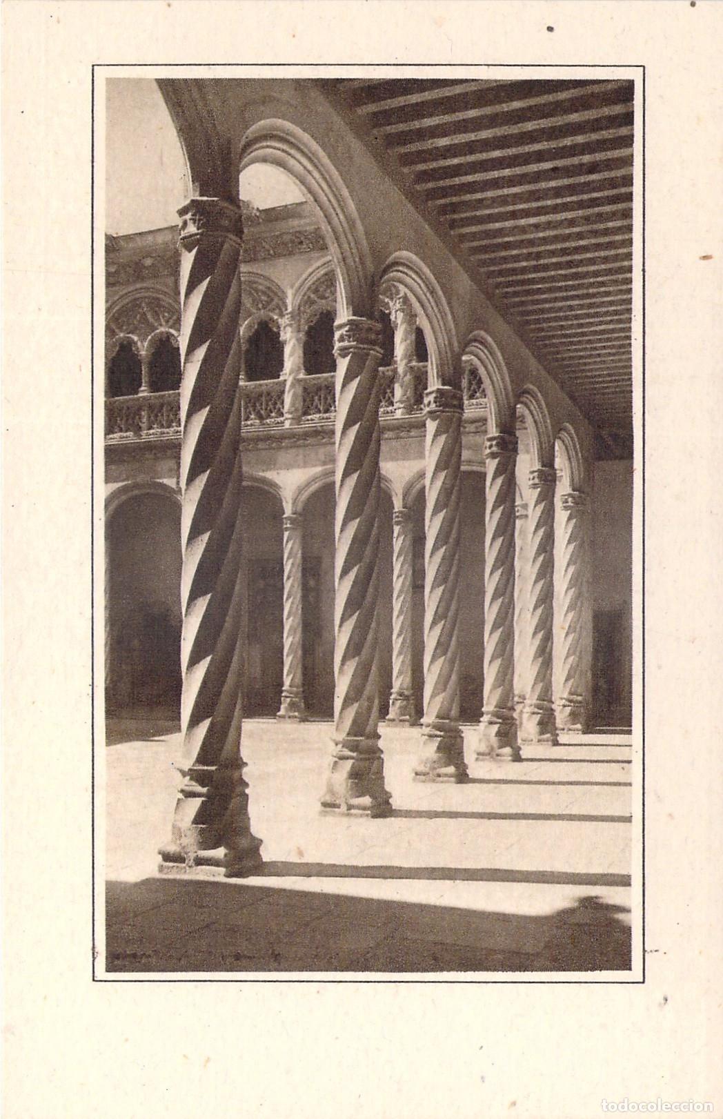 Postales: Postal del Patio del Colegio de San Gregorio en Valladolid