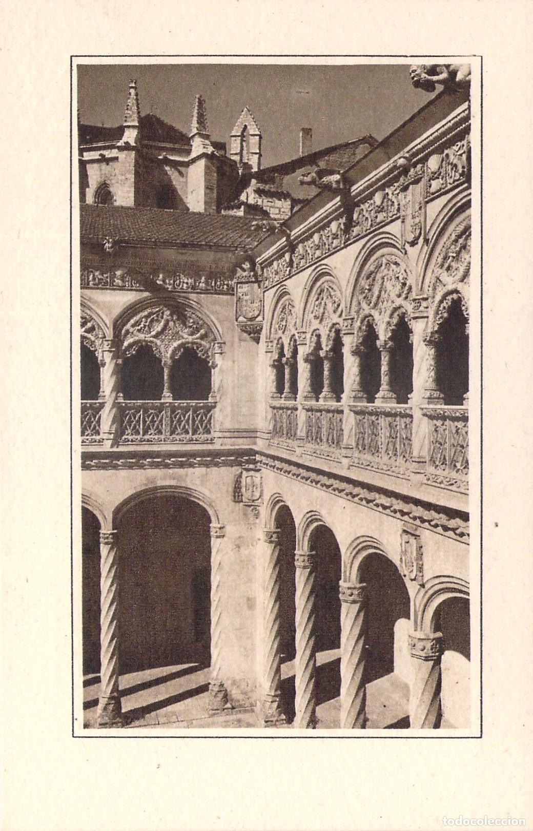 Postales: Postal de Valladolid: Detalle del Patio de San Gregorio en el Museo de Escultura