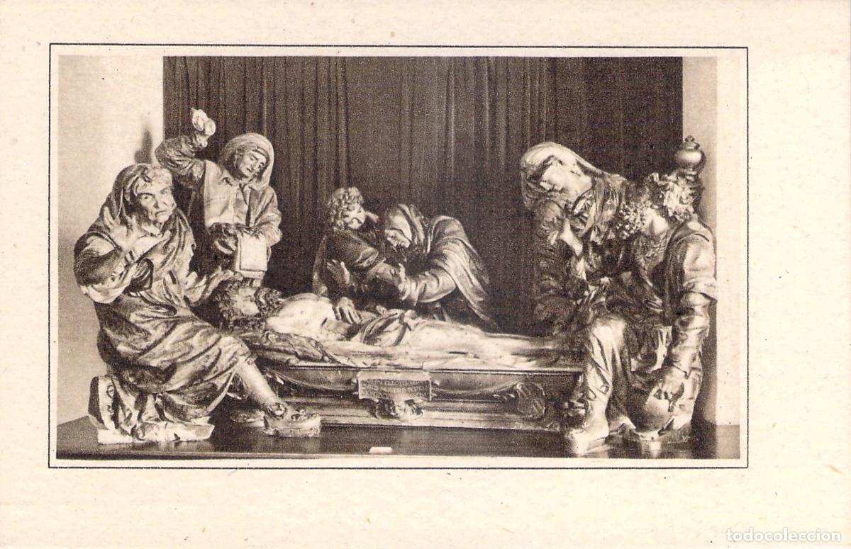 Postales: Postal de Valladolid: Entierro de Cristo de Juan de Juni