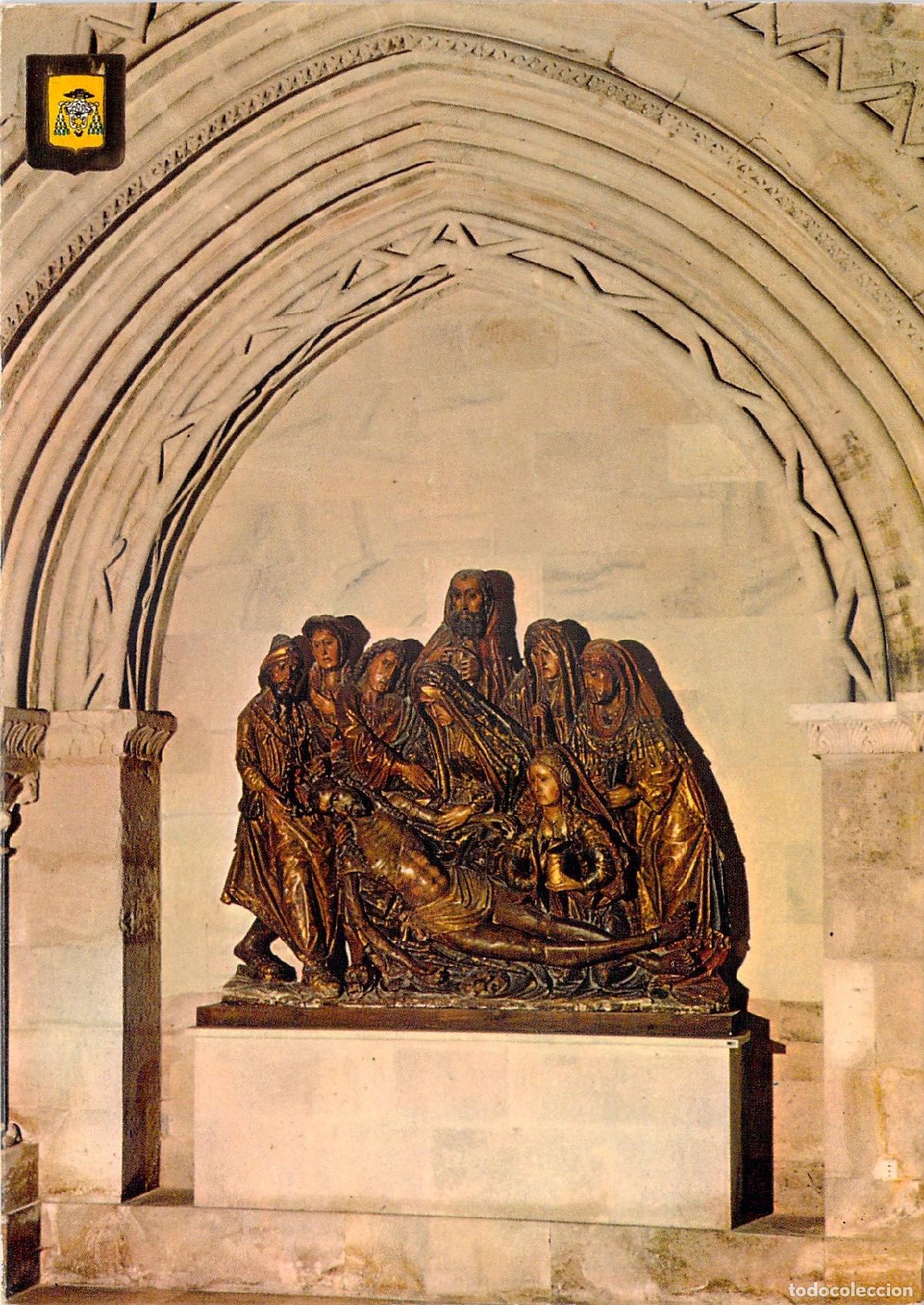Postales: Postal de la Catedral de Valladolid: Llanto sobre Cristo Muerto