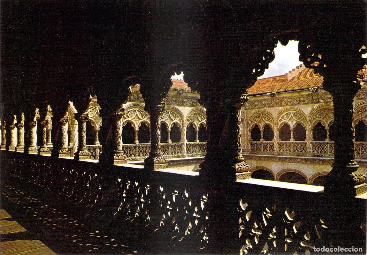 Postales: Postal del Claustro del Colegio de San Gregorio en Valladolid