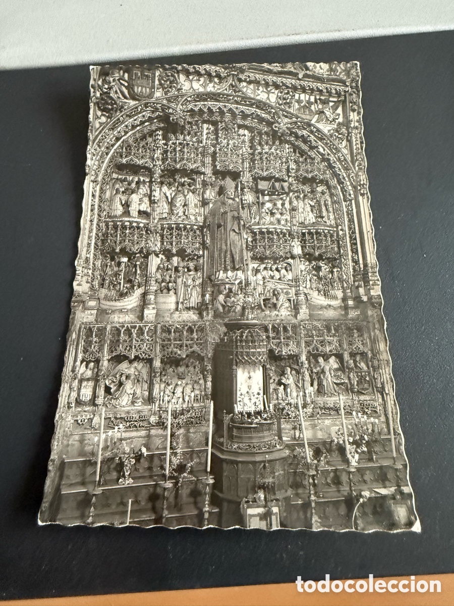 Postales: Postal BUEGOS. SAN NICOL&Aacute;S. RETABLO