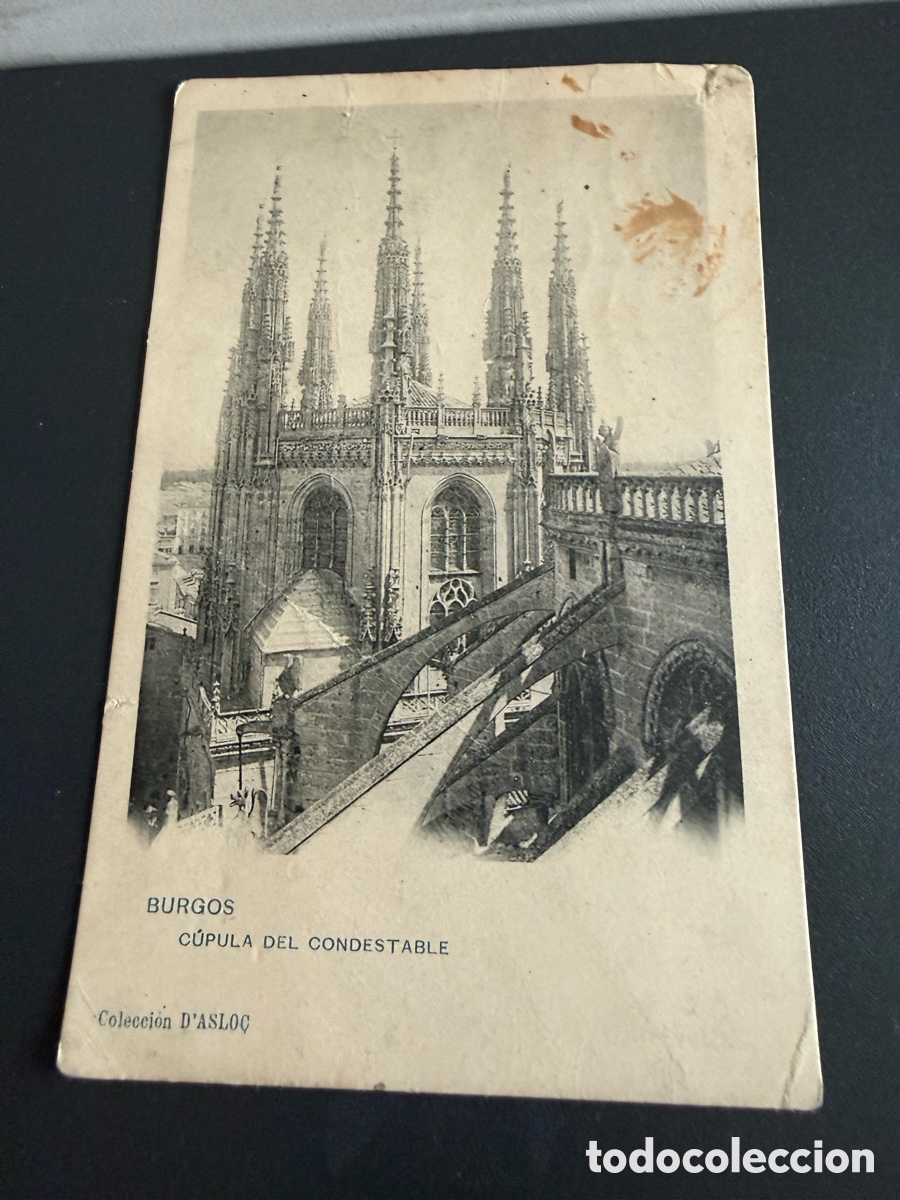 Postales: Postal BURGOS. C&Uacute;PULA DEL CONDESTABLE