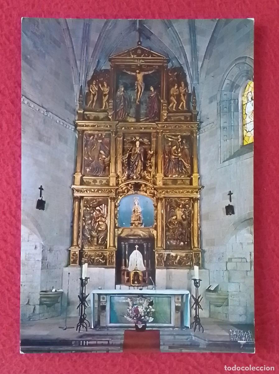 Postales: ANTIGUA POSTAL POST CARD CERVERA DE PISUERGA PALENCIA IGLESIA PARROQUIAL RETABLO..CHURCH EGLISE...