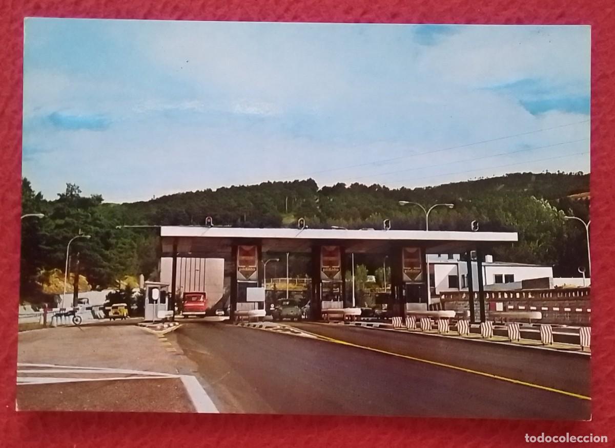 Postales: ANTIGUA POSTAL POST CARD SAN RAFAEL SEGOVIA ENTRADA AL TUNEL DE GUADARRAMA...LAND ROVER AMARILLO ?..