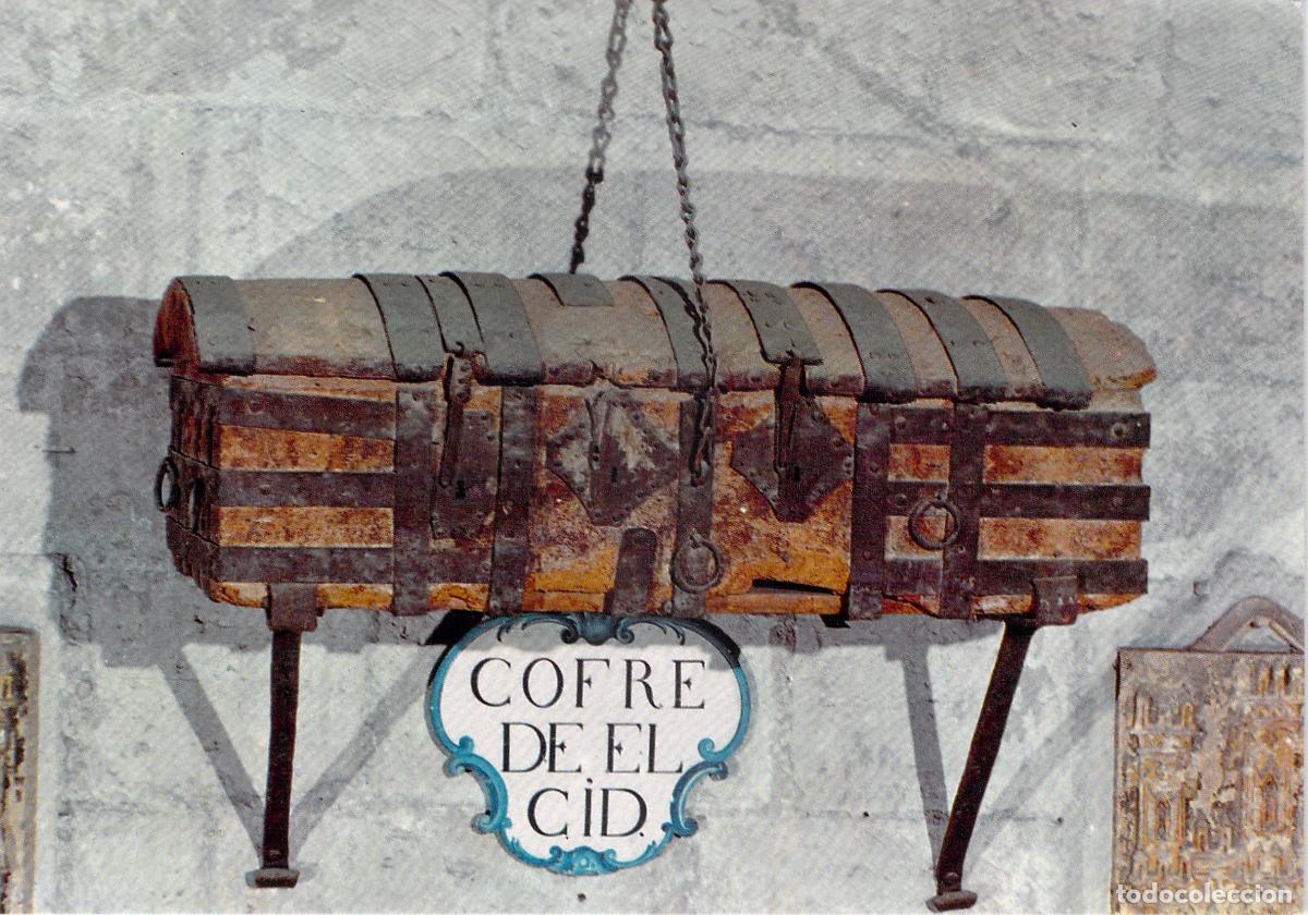 Postales: Postal de Burgos Cofre del Cid en la Catedral