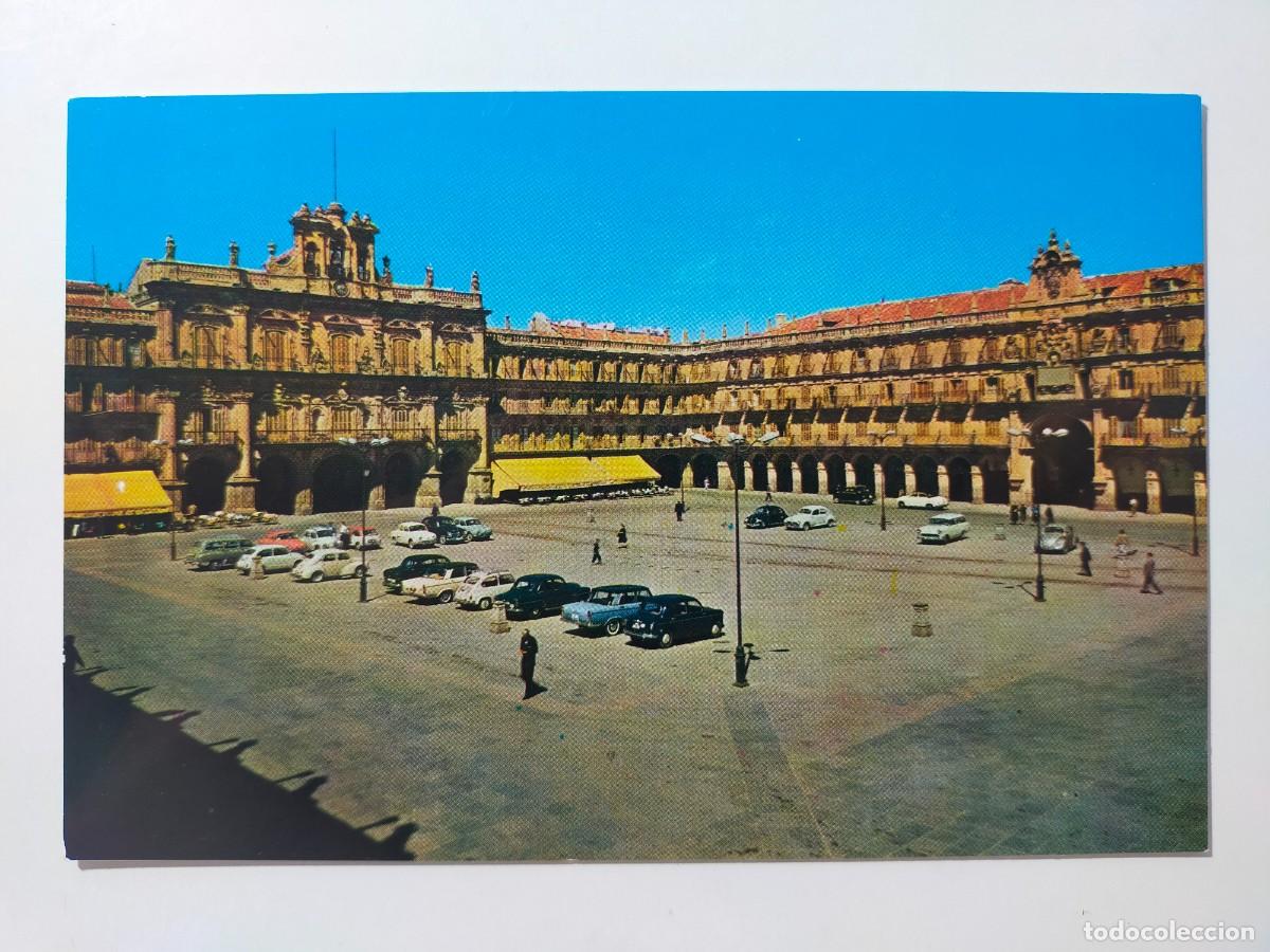 Postales: Postal SALAMANCA: Plaza Mayor - Edit Salvador Barrueco - Escrita