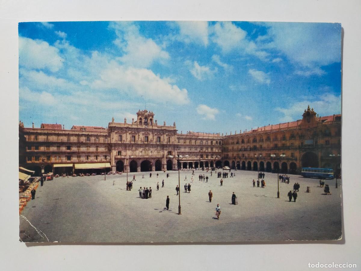 Postales: Postal SALAMANCA: Plaza Mayor - Edic. Manipel
