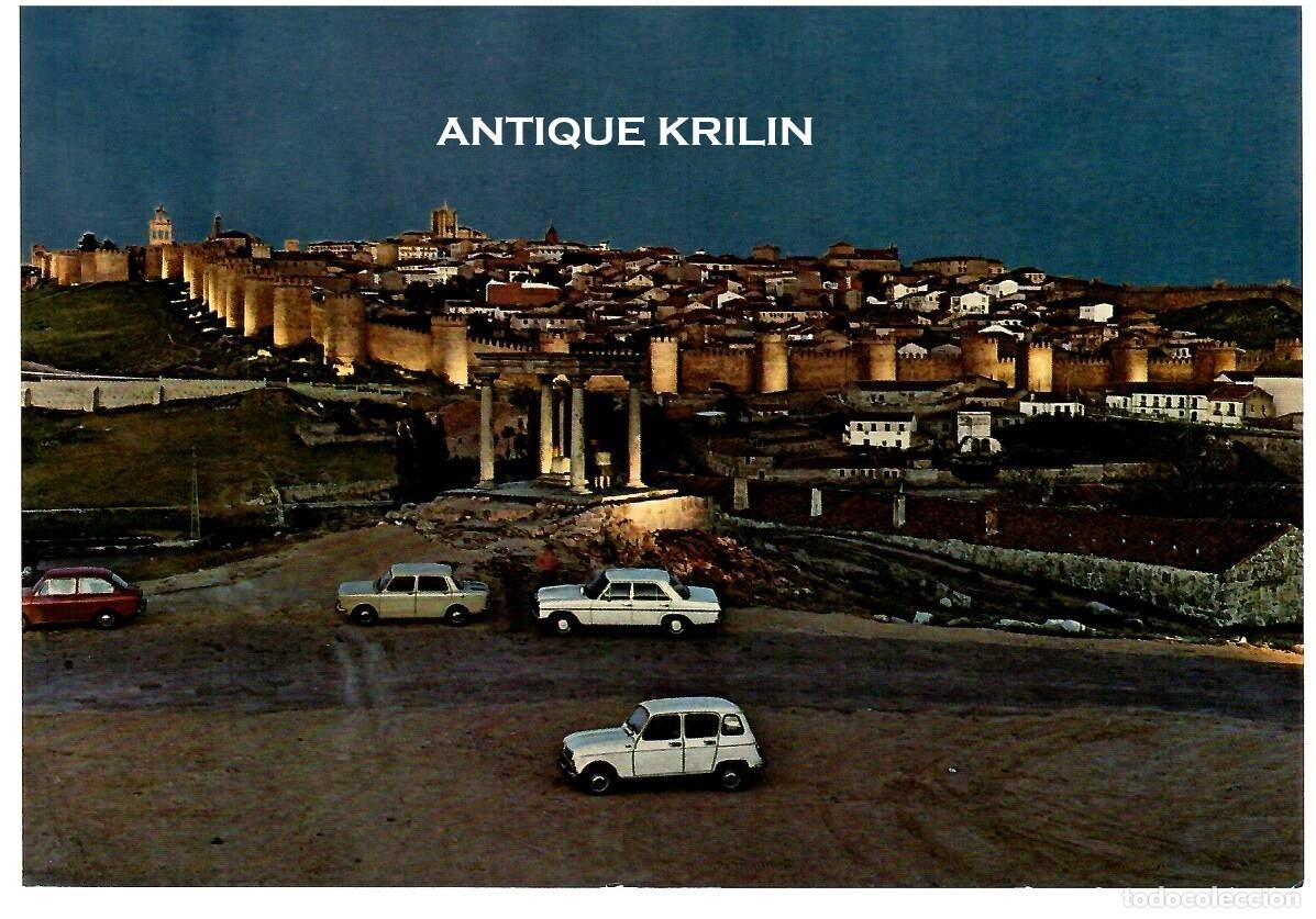 Postales: AVILA N&ordm; 90 VISTA NOCTURNA / GARCIA GARRABELLA / SIN FRANQUEAR