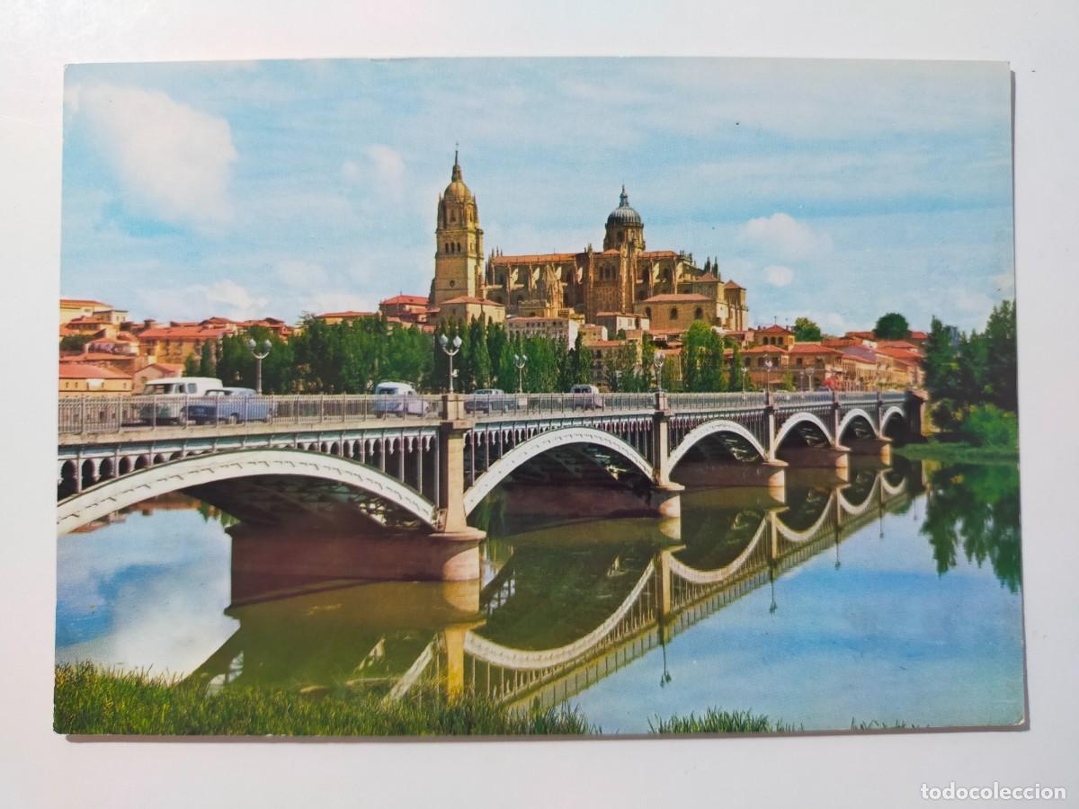 Postales: Postal SALAMANCA: Vista parcial y Rio Tormes - Edic. Manipel