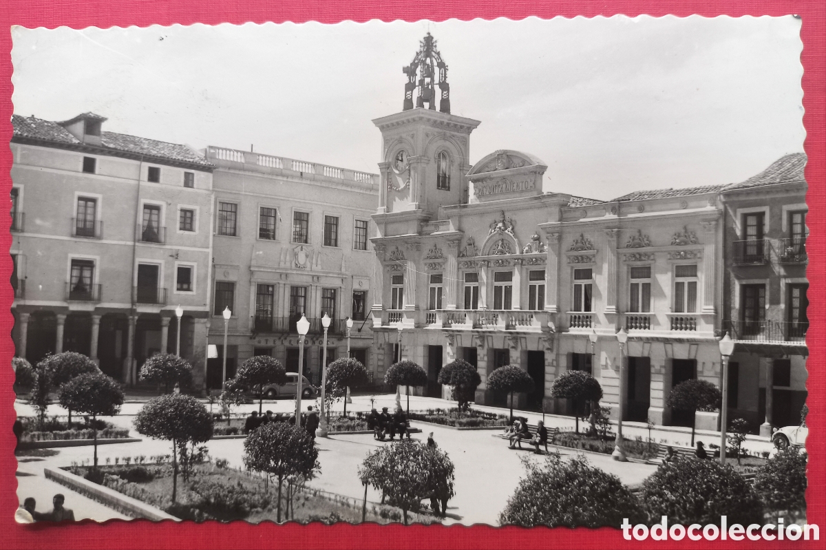 Postales: GUADALAJARA PLAZA MAYOR POSTAL FOTOGR&Aacute;FICA C. 1960