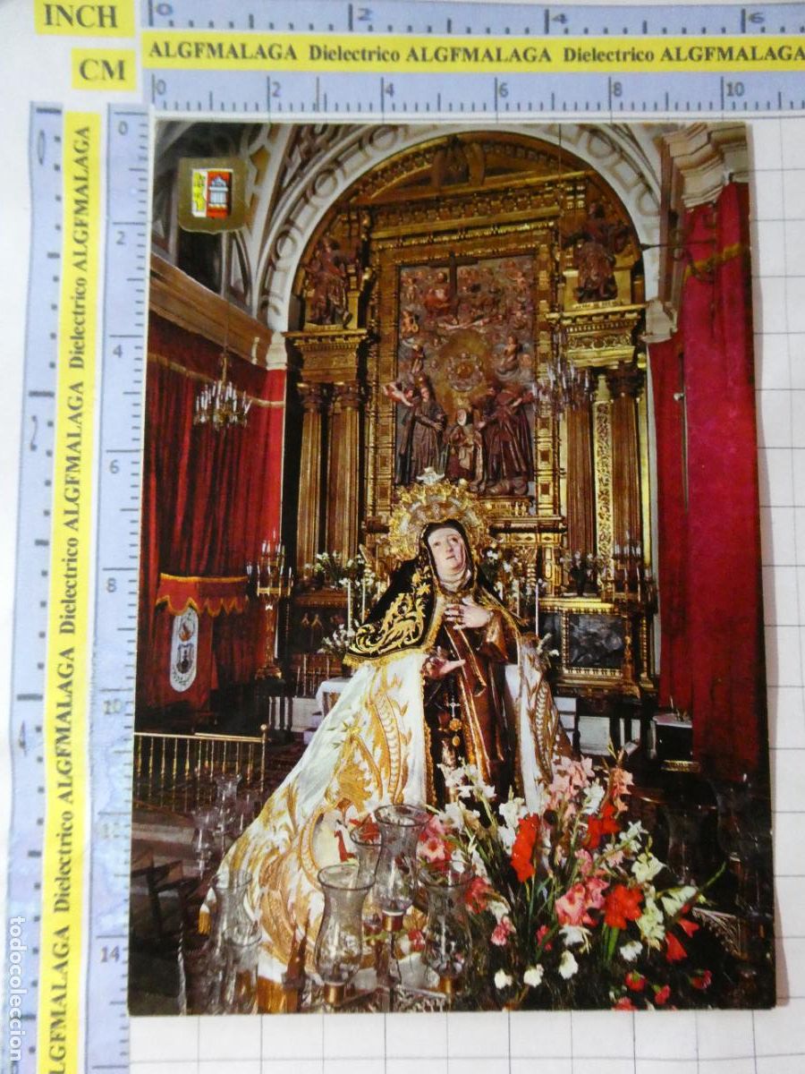 Postales: POSTAL DE &Aacute;VILA. A&Ntilde;O 1964. IMAGEN SANTA TERESA CASA NATAL 28 ESCUDO ORO. 711