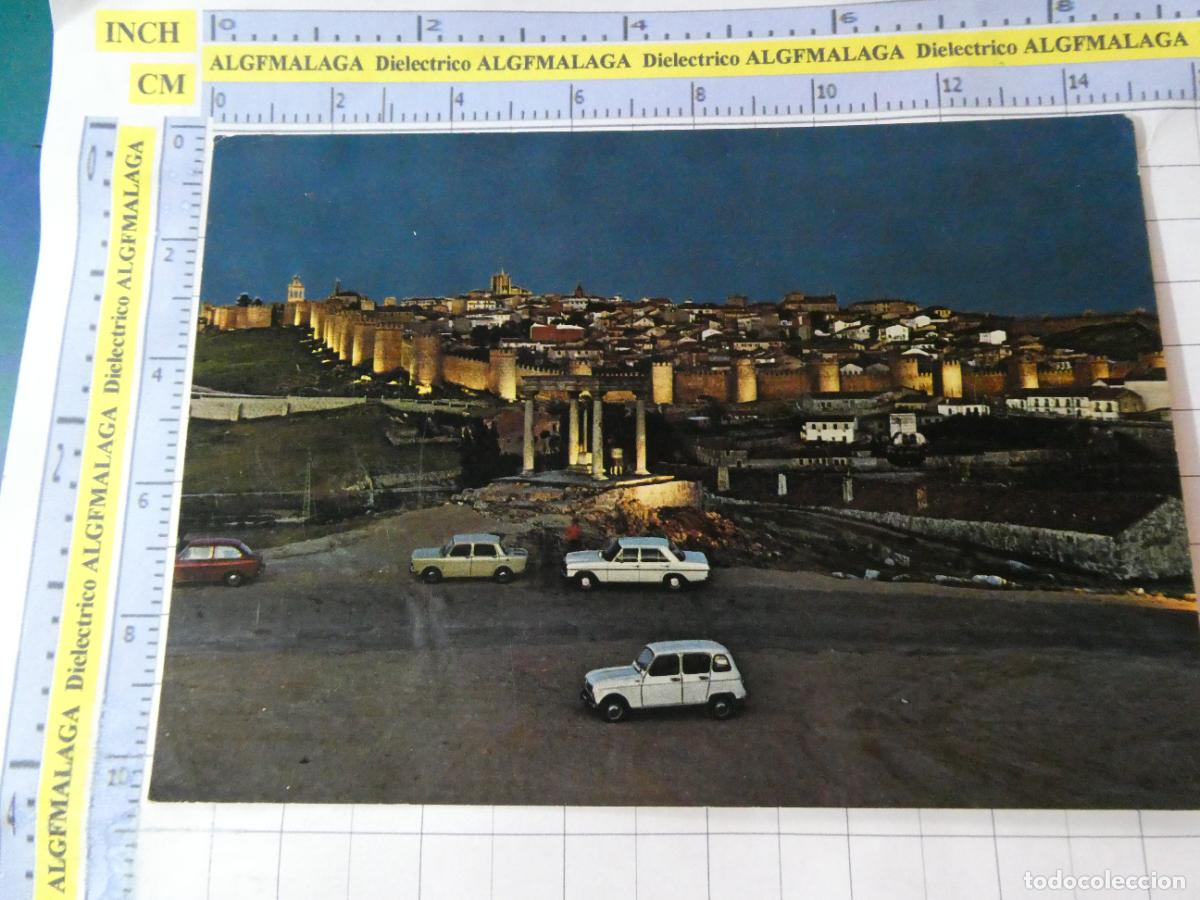 Postales: POSTAL DE &Aacute;VILA. A&Ntilde;O 1973. VISTA GENERAL NOCTURNA RENAULT 4 4L 90 GARRABELLA. 713
