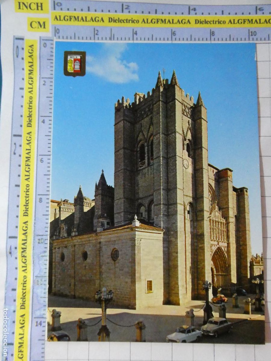 Postales: POSTAL DE &Aacute;VILA. A&Ntilde;O 1967. CATEDRAL 9 ESCUDO ORO. 722