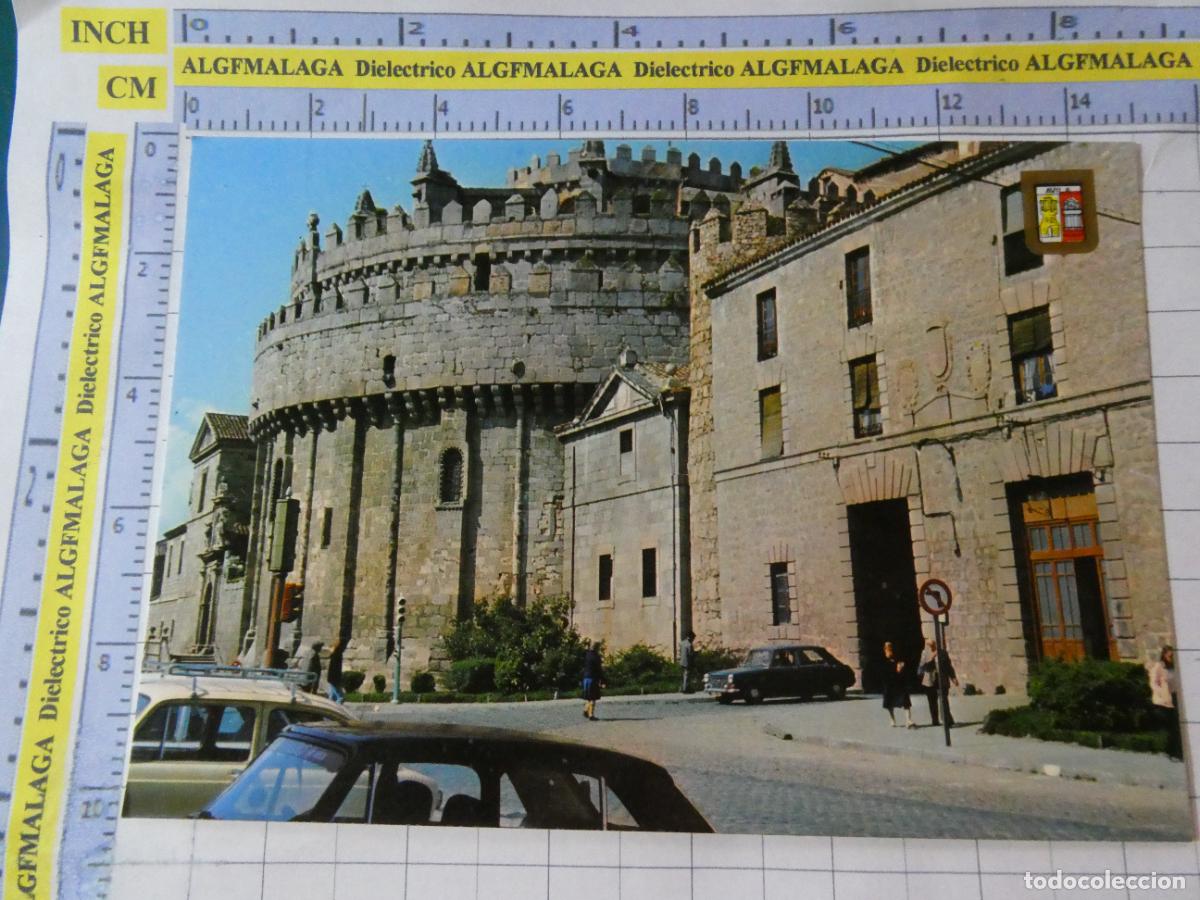 Postales: POSTAL DE &Aacute;VILA. A&Ntilde;O 1981. &Aacute;BSIDE DE LA CATEDRAL COCHES. 71 ESCUDO ORO. 723