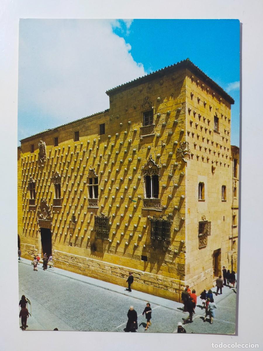 Postales: Postal SALAMANCA: Casa de las Conchas - Edic. Manipel.