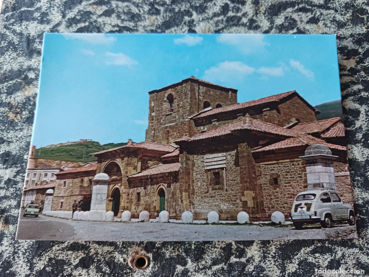 Postales: 180 leon, COLEGIATA DE NTRA. SRA. DE ARBAS. PUERTO DE PAJARES, ed. cobas