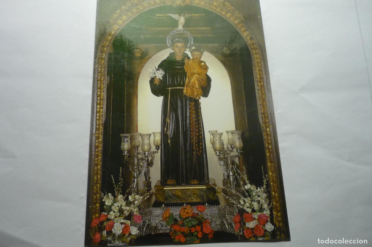Postales: postal el tiemblo.-s.antonio padua circulada