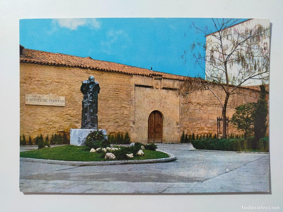 Postales: Postal SALAMANCA: Monumento a Unamuno - Edic. Pergamino.