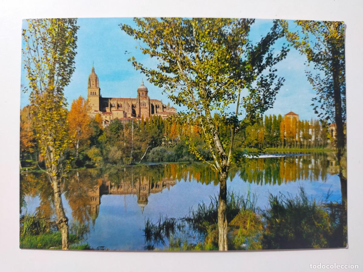 Postales: Postal SALAMANCA: R&iacute;o Tormes y Catedral - Edic. Arribas.