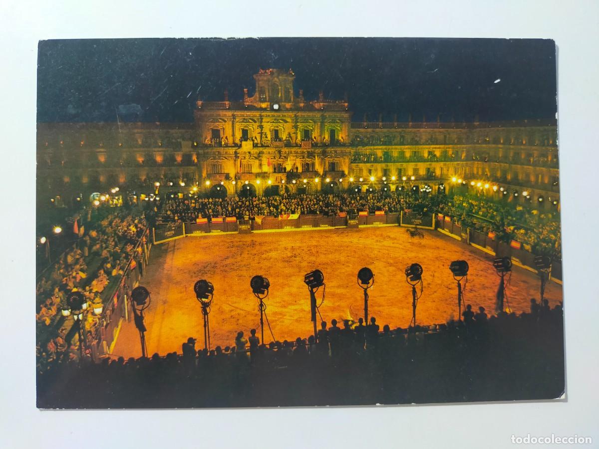 Postales: Postal SALAMANCA: Corrida Goyesca en la Plaza Mayor - Edic. Manipel.
