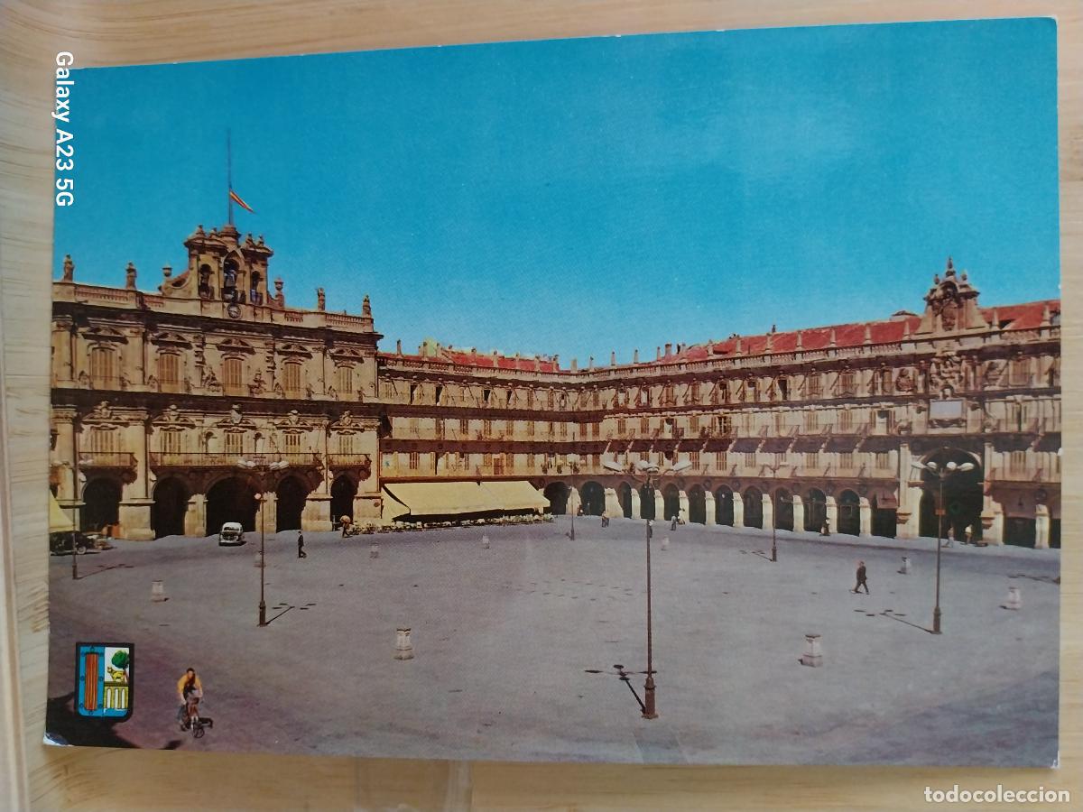 Postales: PLAZA MAYOR AYUNTAMIENTO SALAMANCA ED FISA 9 ESCRITA ANIMADA