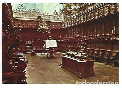 Postales: CORO. BORGO&Ntilde;ON (SIGLO XVI).- CATEDRAL - BURGOS