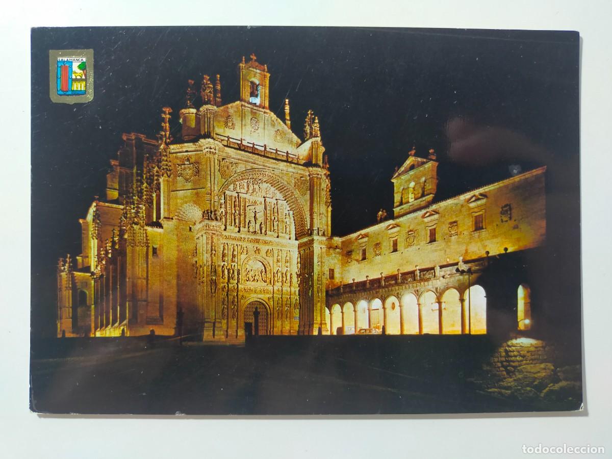 Postales: Postal SEGOVIA: Convento de San Esteban - Edic. Dom&iacute;nguez - FISA. Escudo de Oro