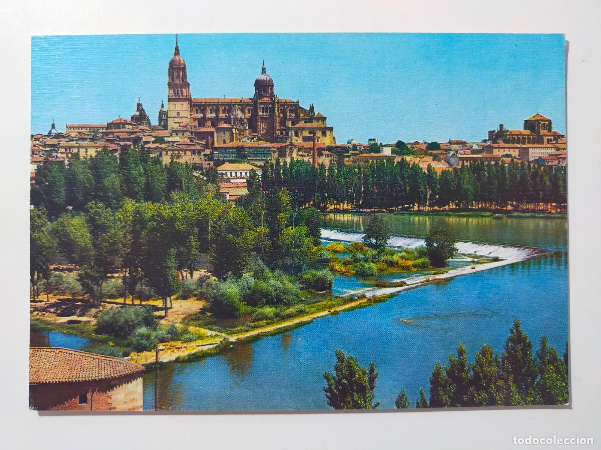 Postales: Postal SALAMANCA: Vista panor&aacute;mica desde el R&iacute;o - Edic. Arribas.