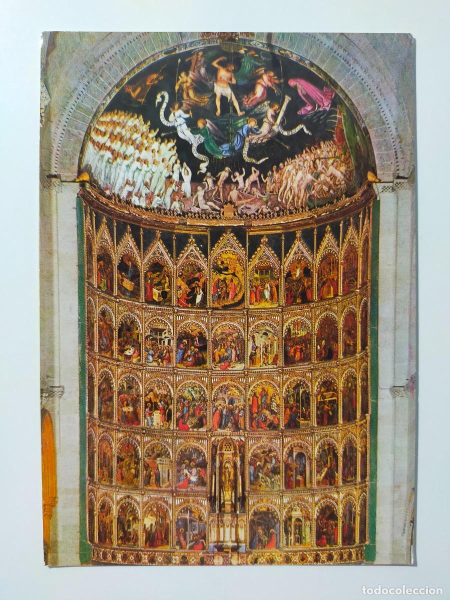 Postales: Postal SALAMANCA: Retablo. Catedral Vieja - Edic. Manipel.
