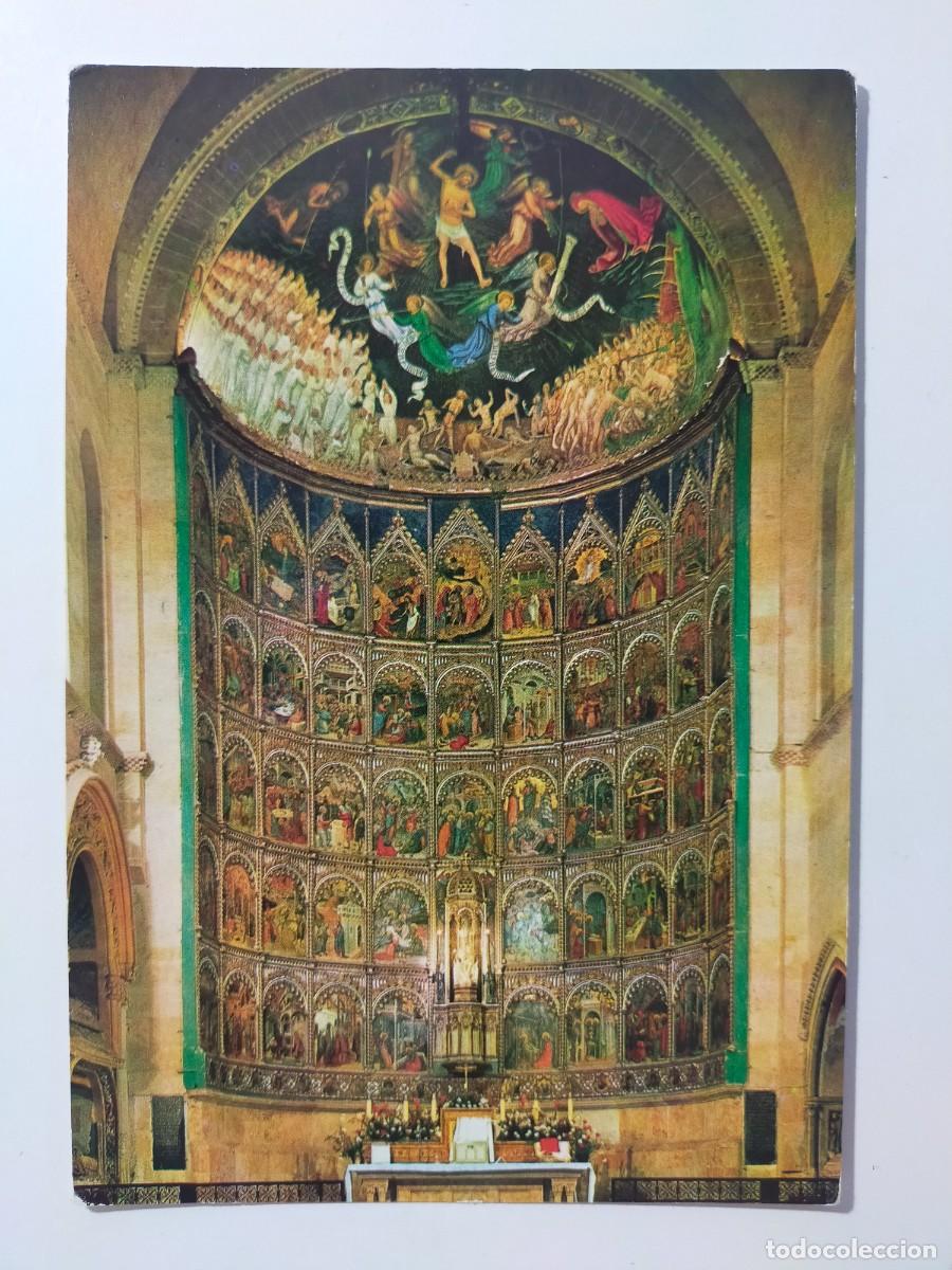 Postales: Postal SALAMANCA: Catedral Vieja. Retablo del Altar Mayor - Edic. Esper&oacute;n.