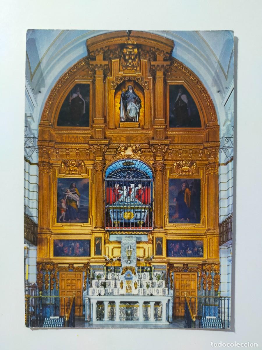 Postales: Postal ALBA DE TORMES (Salamanca): Altar Mayor del Santuario de Santa Teresa - Edic. Studio