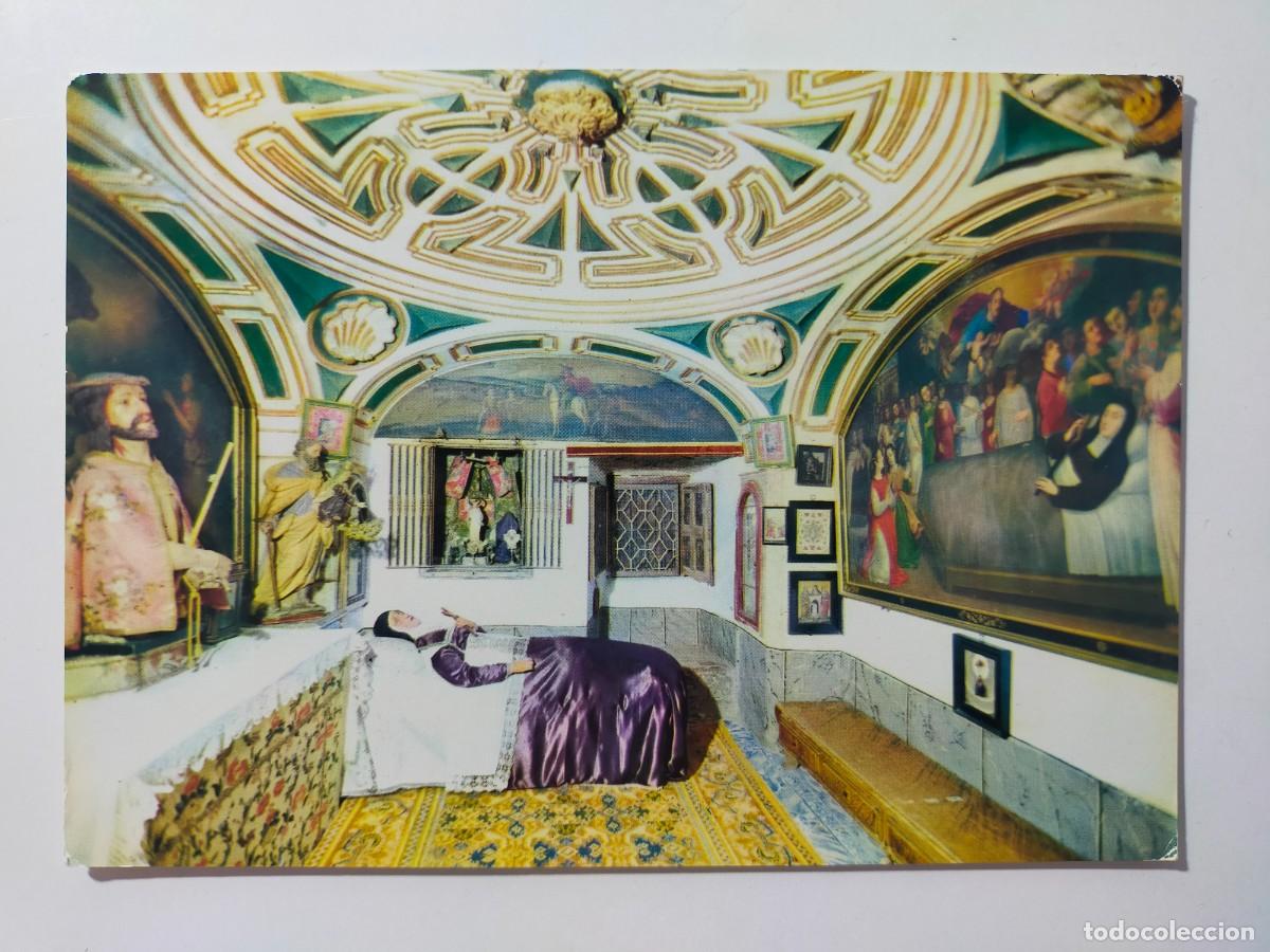 Postales: Postal ALBA DE TORMES (Salamanca): Celda de la muerte de Santa Teresa de Jes&uacute;s - Edic. Manipel.