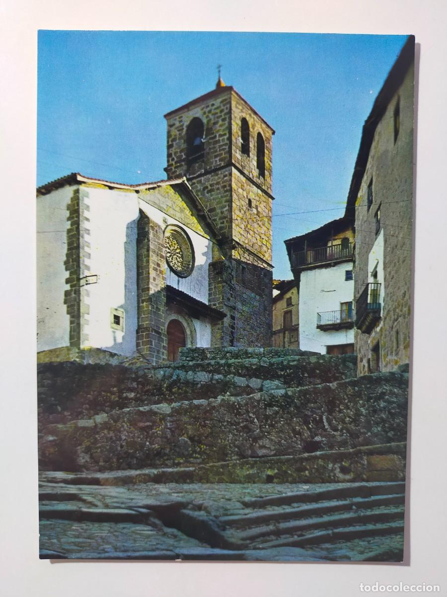 Postales: Postal CANDELARIO (Salamanca): Cuesta de la Romana e Iglesia - Edit. Artfi