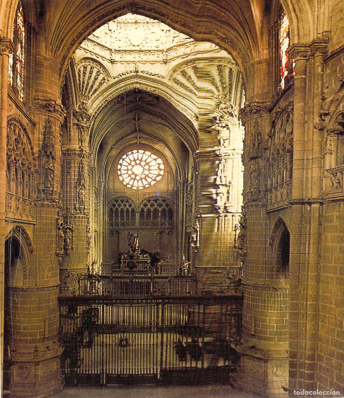 Postales: Postal de la Catedral de Burgos Nave Transversal