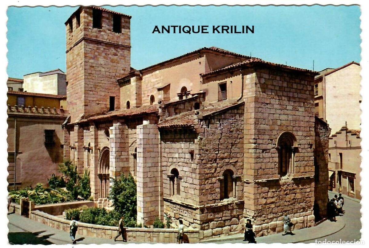 Postales: ZAMORA N&ordm; 3 IGLESIA DE SANTIAGO DEL BURGO / GARCIA GARRABELLA / SIN FRANQUEAR