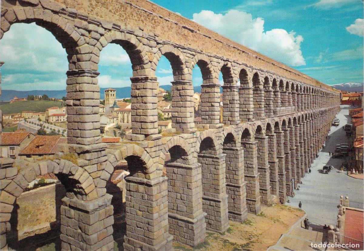 Postales: Postal del Acueducto Romano de Segovia